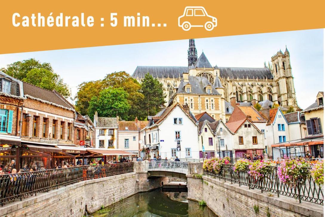 Apartament Aquabella, Spacieux, Depaysant Amiens Zewnętrze zdjęcie